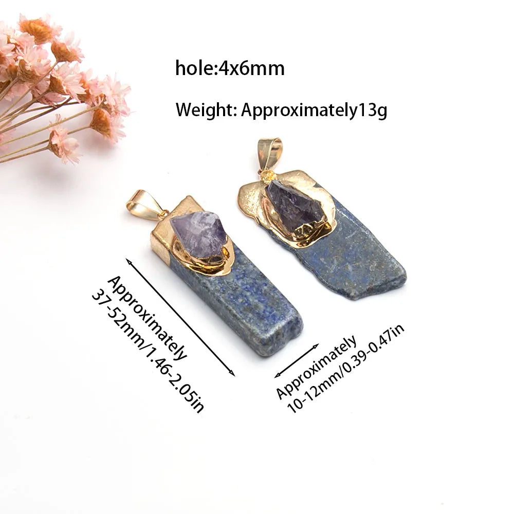 Natural Stone Lapis Pendant