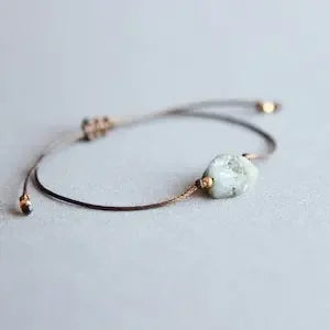 Raw Labradorite Crystal Bracelet