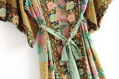 Boho Floral Kimono