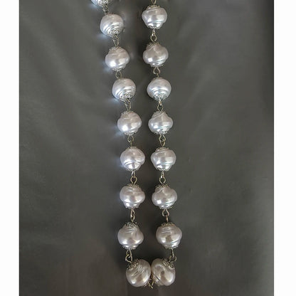 Vintage Crystal Pendant Necklace