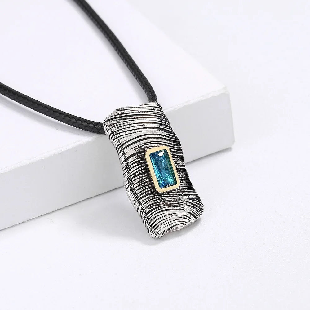 Retro Pendant Irregular Italian Sweater Rope Chain