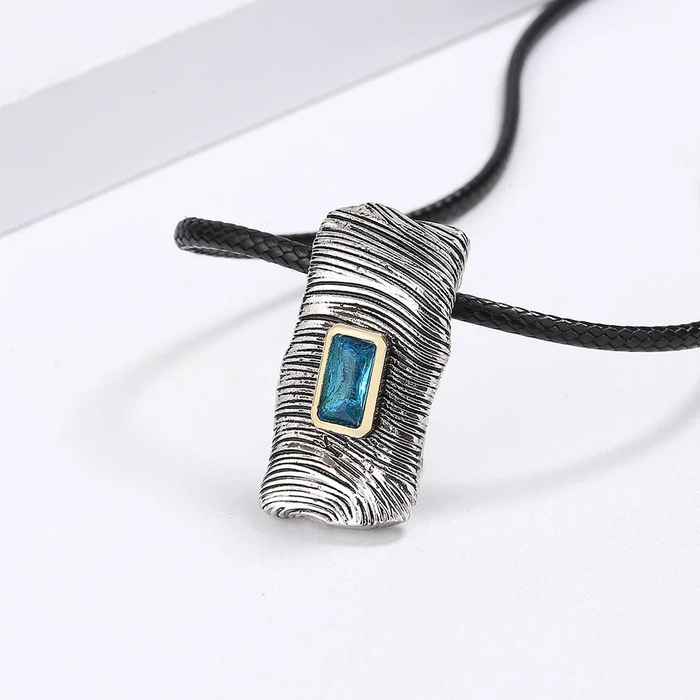 Retro Pendant Irregular Italian Sweater Rope Chain