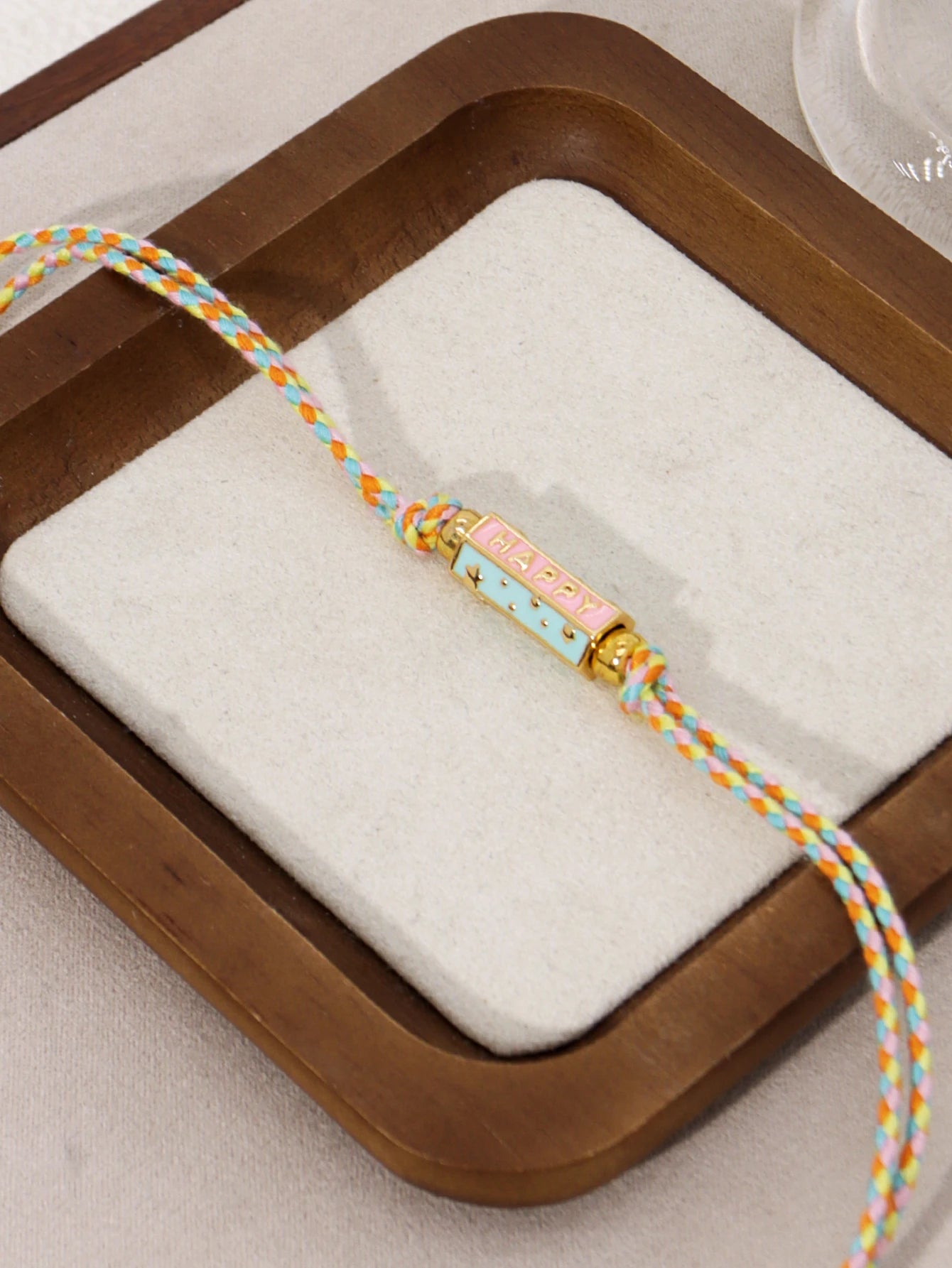 Tribal Style Handmade Braided Rope Pendant Necklace